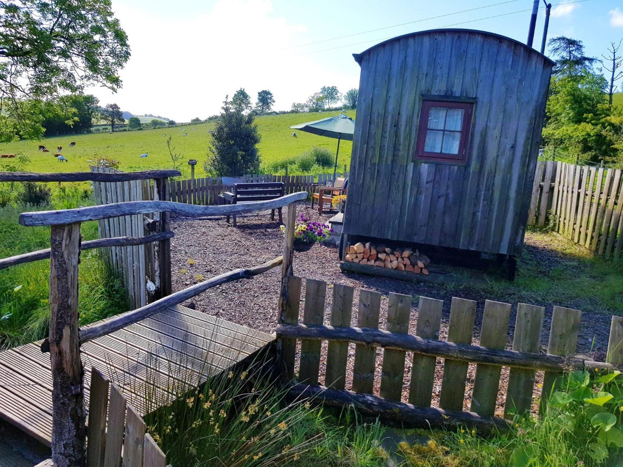 Eco Accommodation Cornflower Holiday Craven Arms Extérieur photo