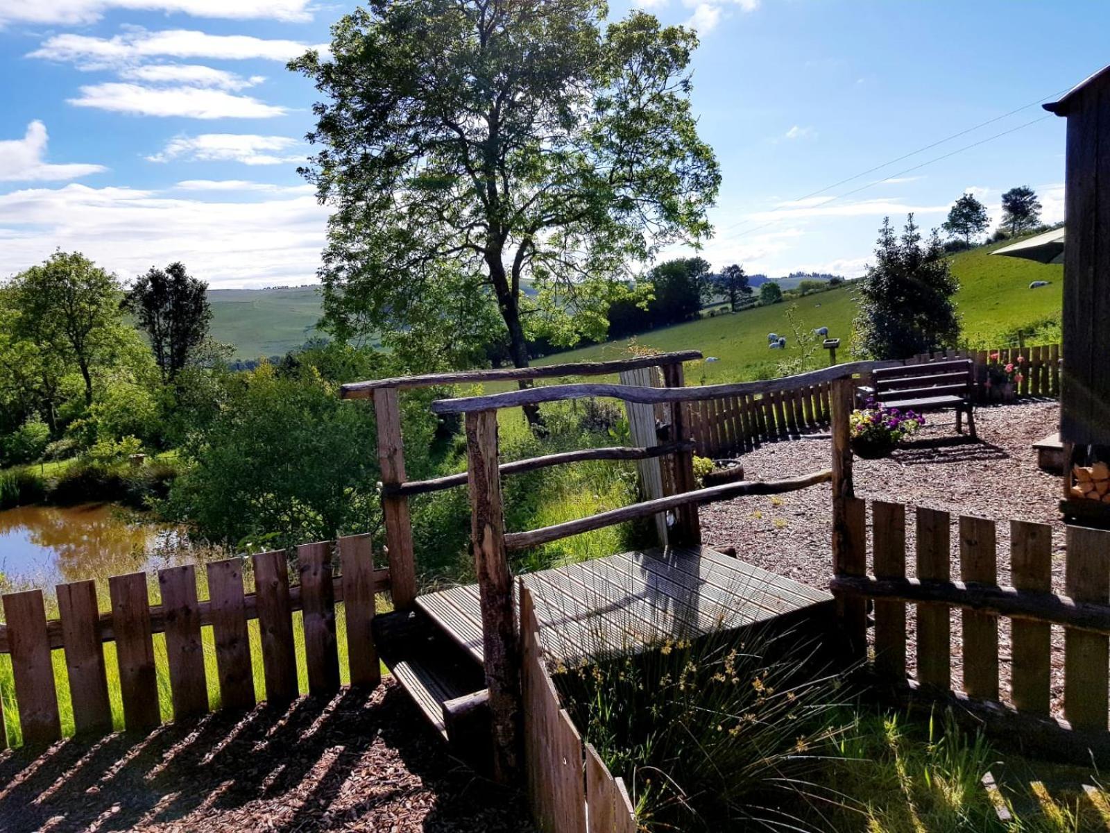 Eco Accommodation Cornflower Holiday Craven Arms Extérieur photo