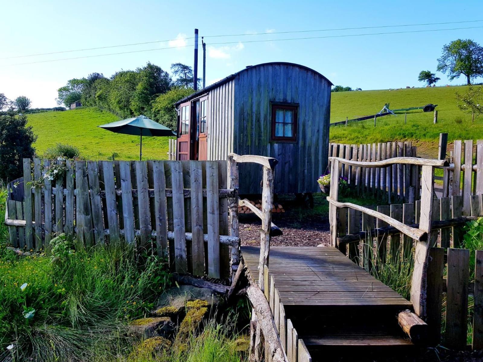 Eco Accommodation Cornflower Holiday Craven Arms Extérieur photo